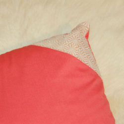 Coussin rose