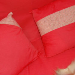 Coussin rose